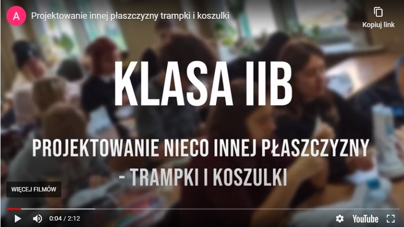 Projektowanie innej płaszczyzny trampki i koszulki