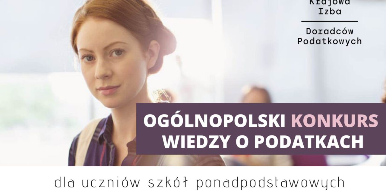 OGÓLNOPOLSKI KONKURS WIEDZY O PODATKACH
