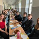 Integracja przy śniadaniu wielkanocnym