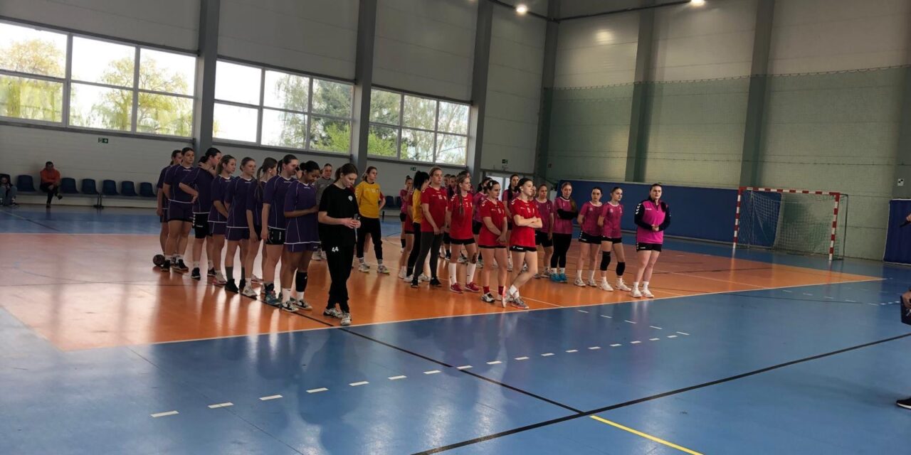 II miejsce w półfinale wojewódzkim piłki ręcznej dziewcząt