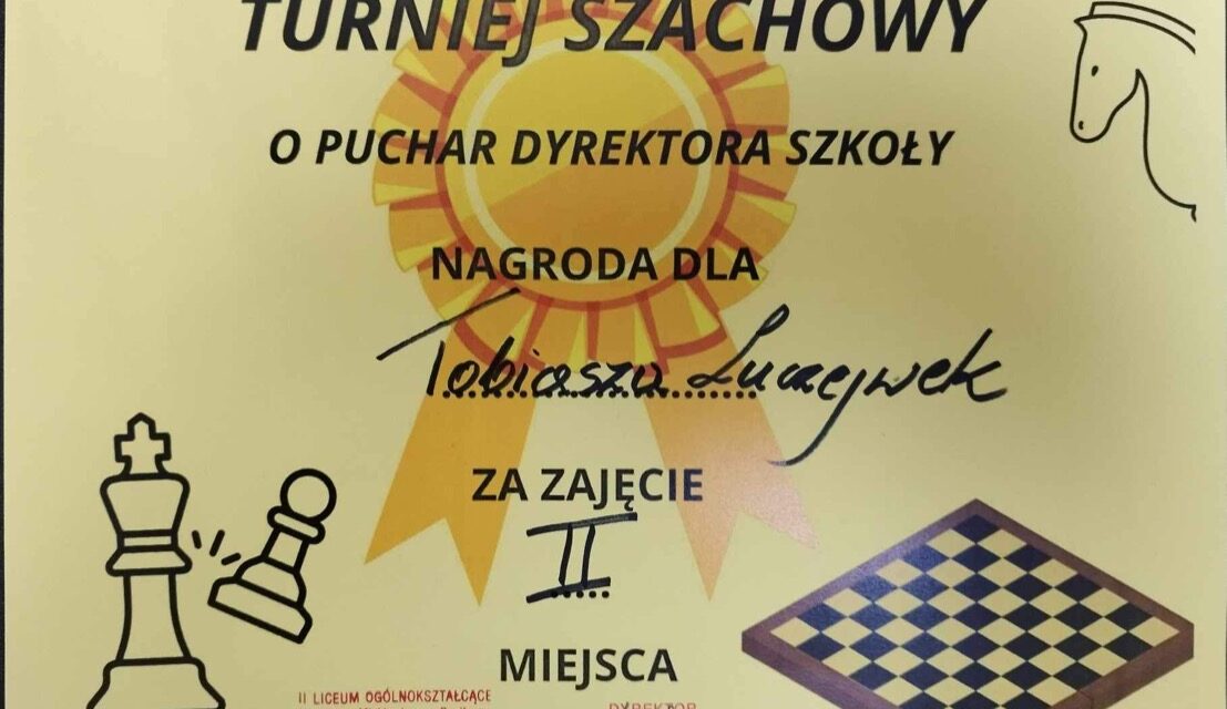 Turniej Szachowy o Puchar Dyrektora II Liceum Ogólnokształcącego