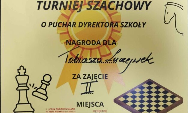Turniej Szachowy o Puchar Dyrektora II Liceum Ogólnokształcącego