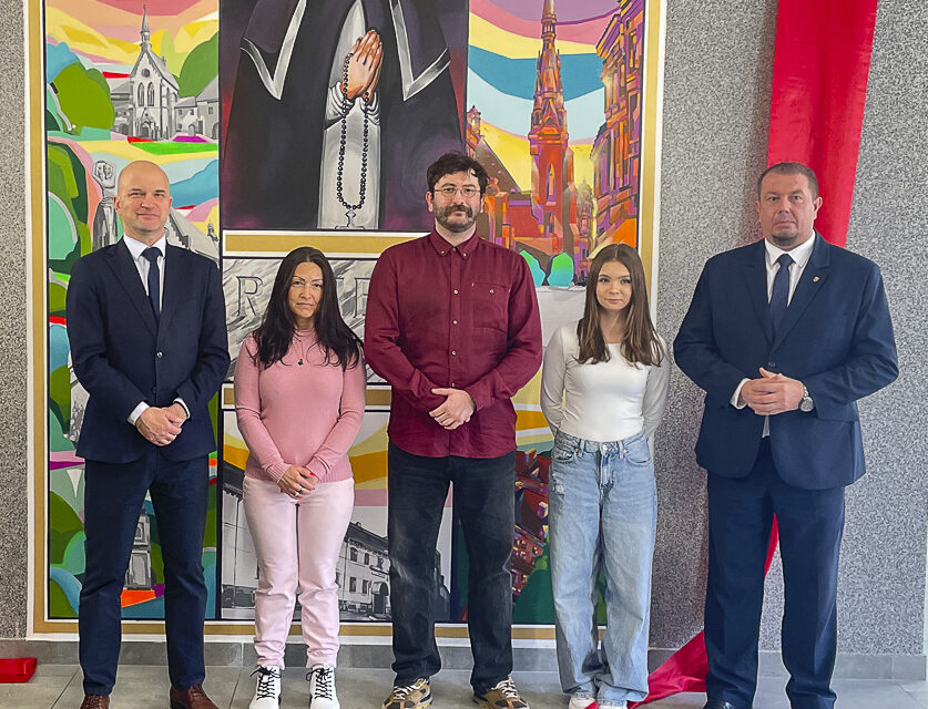 Odsłonięcie muralu poświęconego Księżnej Eufemii Raciborskiej.