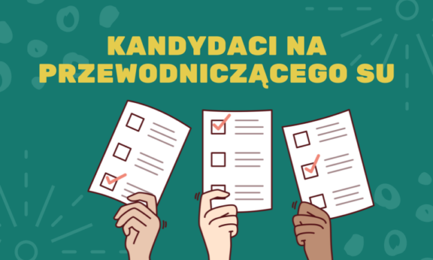 Wybory na przewodniczącego Samorządu Uczniowskiego.