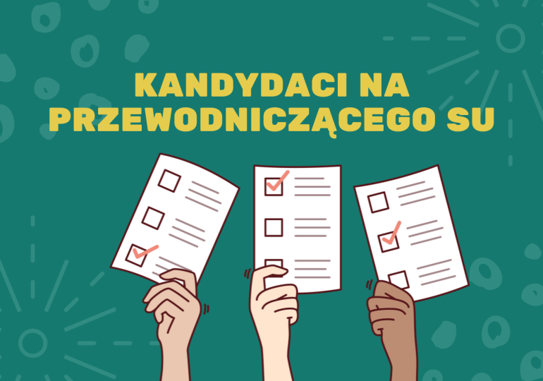 Wybory na przewodniczącego Samorządu Uczniowskiego.